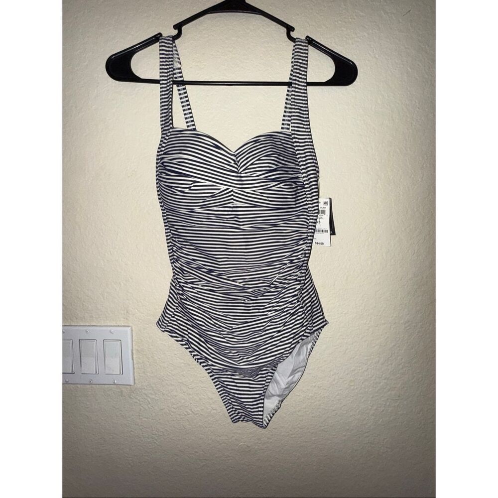 Bond-Eye Australia Striped One-Piece Swimsuit- NWT
